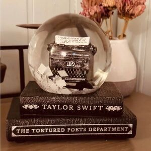 New and Unopened Tortured Poets Department Snow Globe Taylor Swift